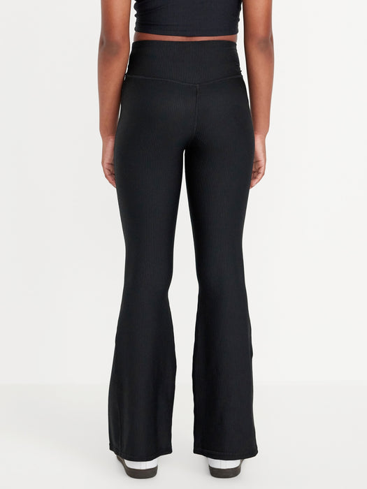 High-Waisted PowerSoft Super Flare Leggings for Girls