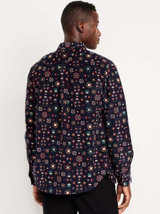 Button-Down Corduroy Shirt