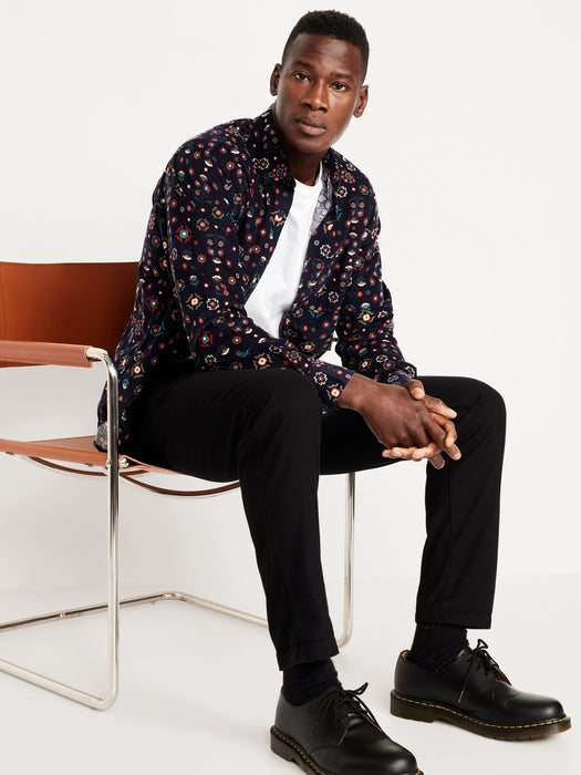 Button-Down Corduroy Shirt