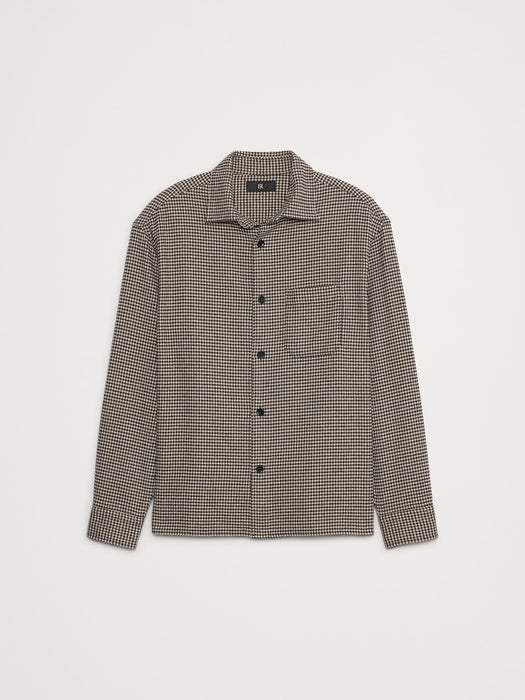 Relaxed Flannel Overshirt