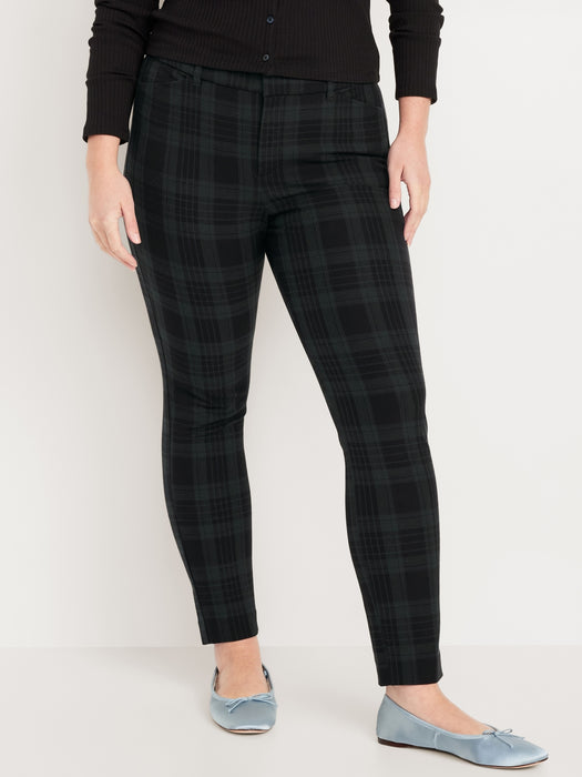 High-Waisted Pixie Skinny Ankle Pants