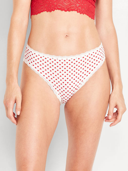 High-Waisted Everyday Cotton Underwear 5-Pack