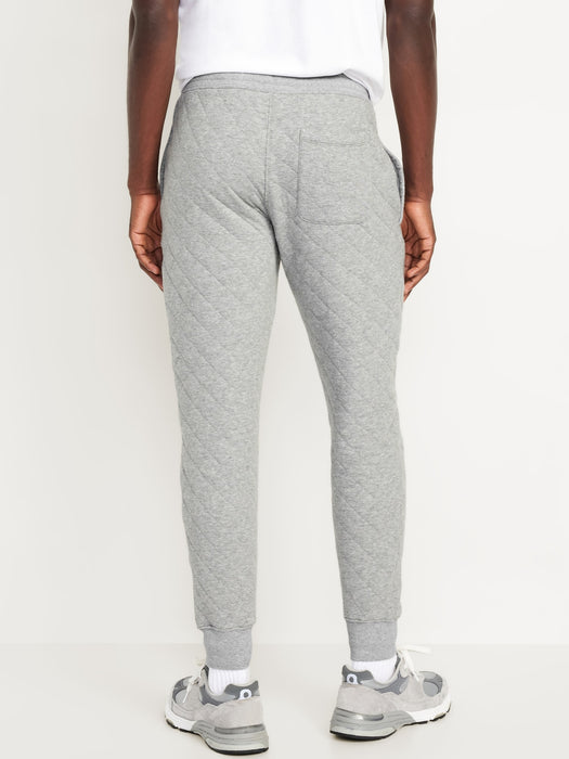 Loose Quilted Fleece Joggers