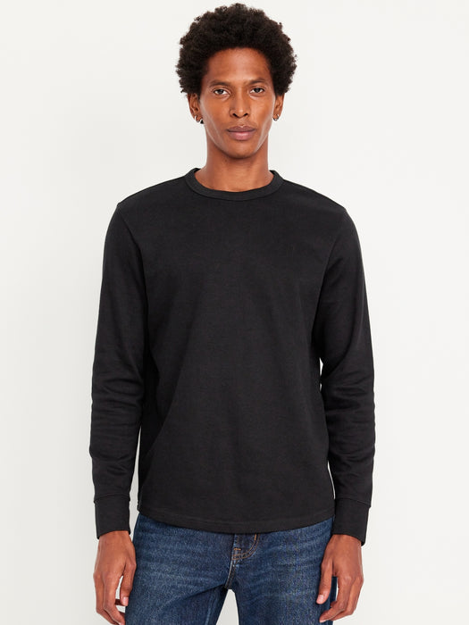 Long-Sleeve French Rib T-Shirt