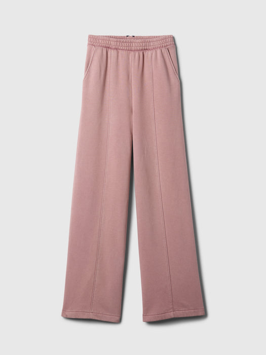 Vintage Soft Wide-Leg Sweatpants
