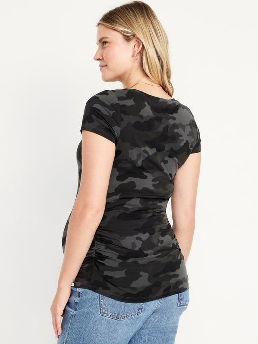 Maternity Scoop-Neck T-Shirt