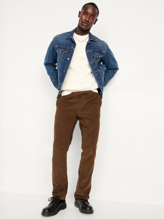Straight Corduroy Pants