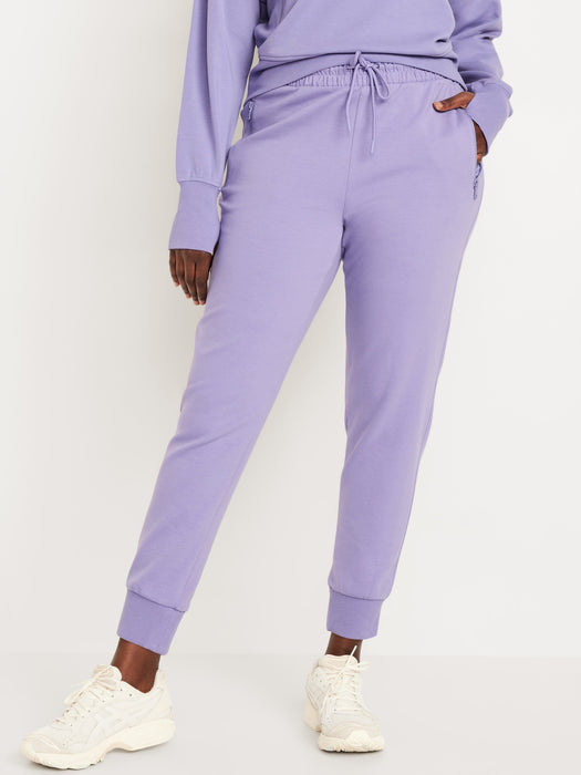High-Waisted Dynamic Fleece Joggers