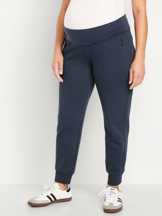 Maternity Dynamic Fleece Rollover Waist Joggers