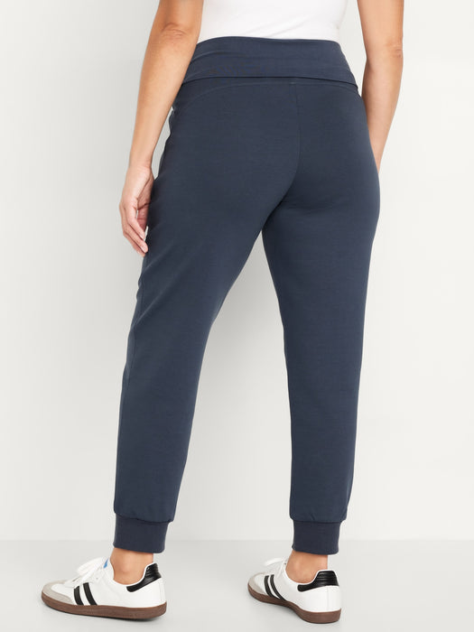Maternity Dynamic Fleece Rollover Waist Joggers