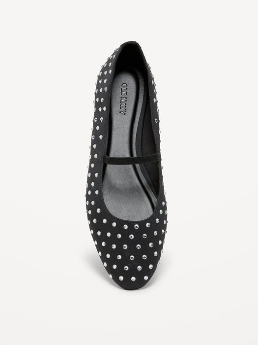 Satin Mary Jane Ballet Flat