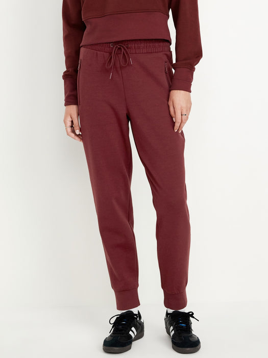 High-Waisted Dynamic Fleece Jogger Sweatpants