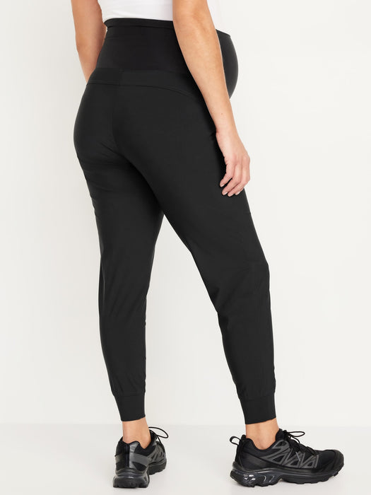 Maternity SleekTech Rollover Waist Joggers