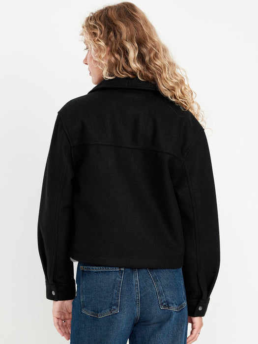 Relaxed Shirt Jacket