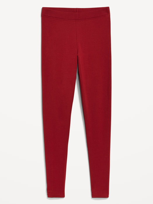 High-Waisted Fleece-Lined Leggings