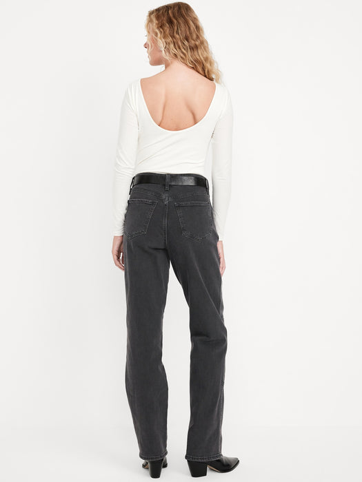 High-Waisted OG Loose Utility Jeans