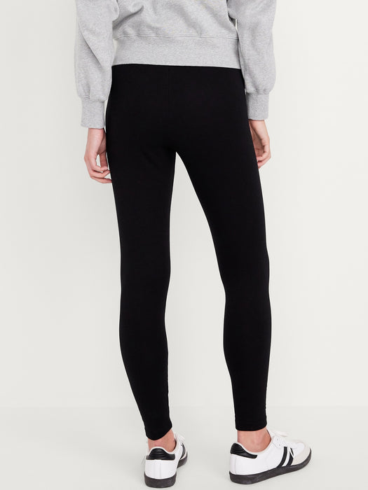High-Waisted Fleece-Lined Leggings 2-Pack
