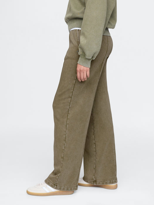 Vintage Soft Wide-Leg Sweatpants