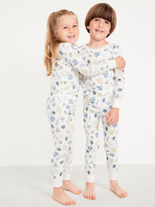 Printed Snug-Fit Pajama Set for Toddler &amp; Baby