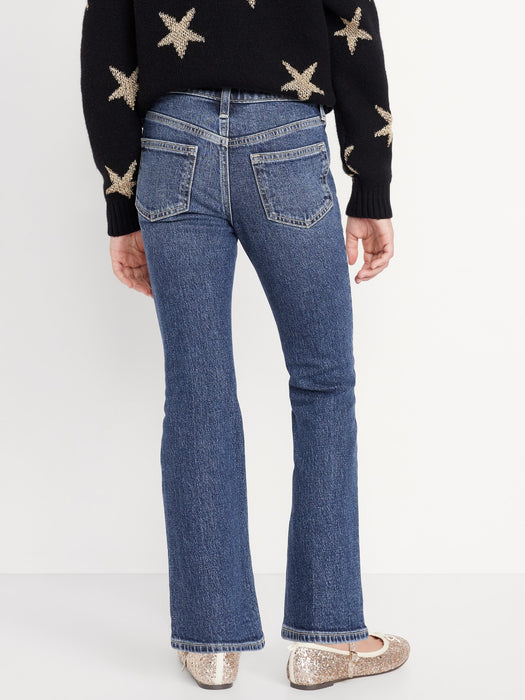 High-Waisted Studded Flare-Leg Jeans for Girls