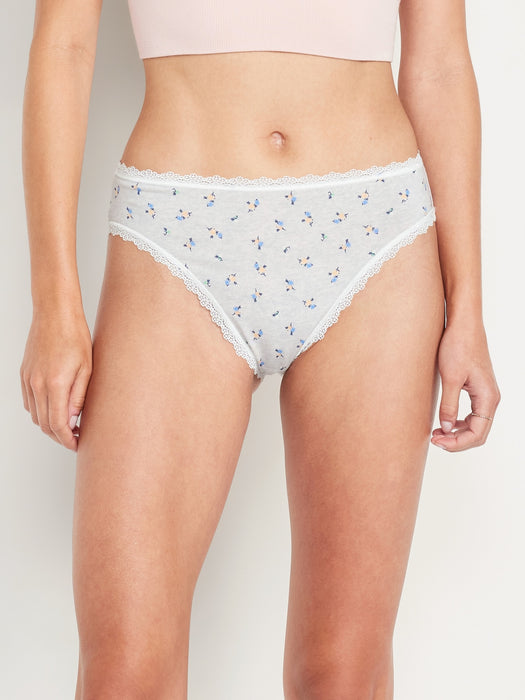 High-Waisted Everyday Cotton Underwear 5-Pack