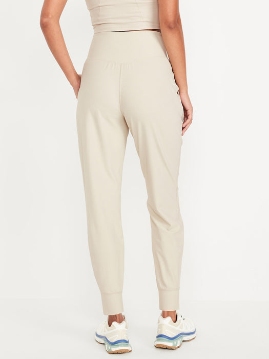 High-Waisted PowerSoft Rib 7/8 Joggers
