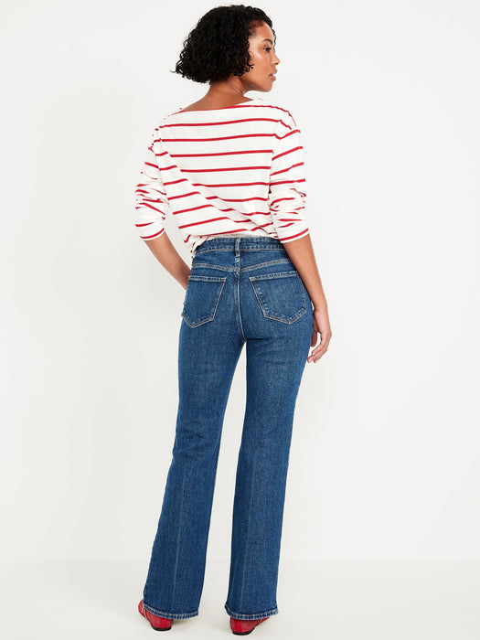 Extra High-Waisted Flare Jeans