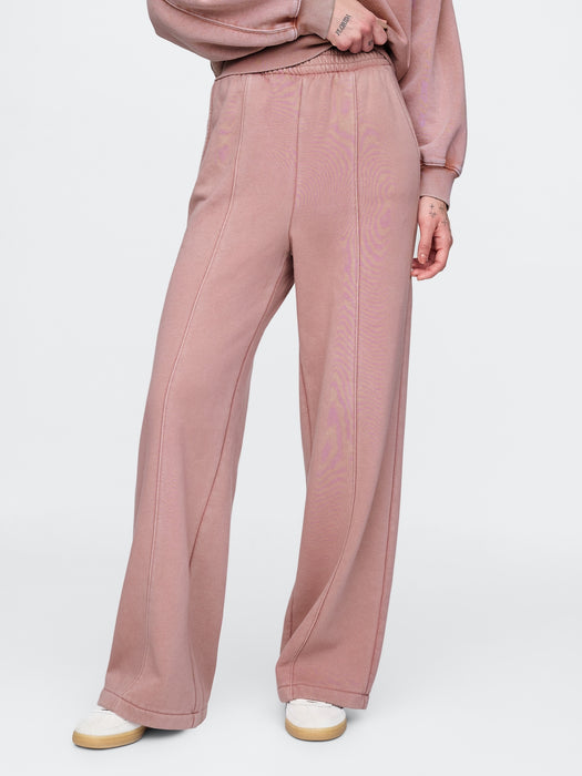 Vintage Soft Wide-Leg Sweatpants