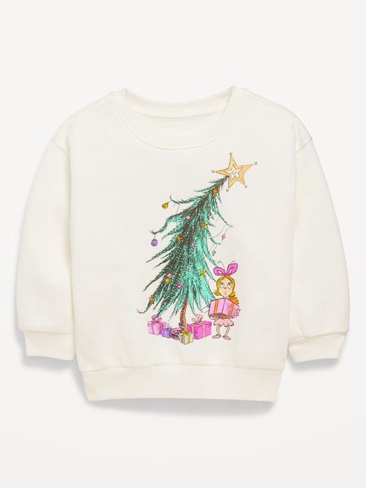 Dr. Seuss™ Drop-Shoulder Graphic Sweatshirt for Toddler Girls