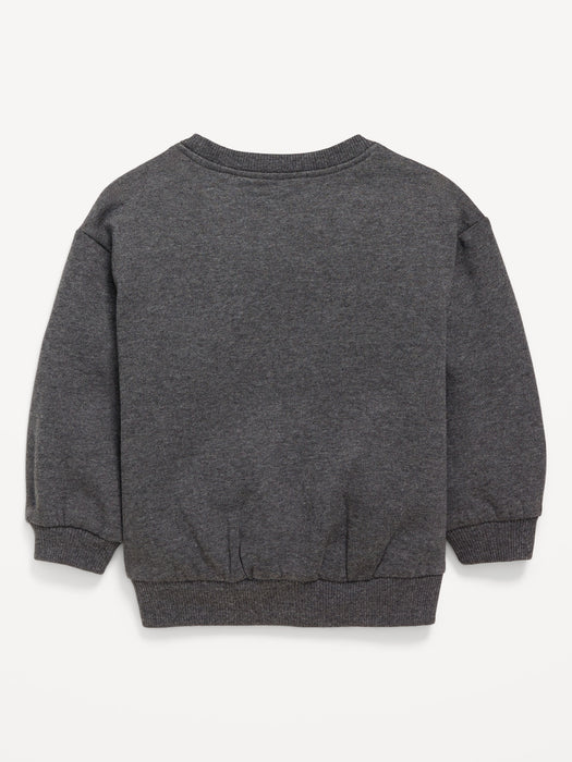 Disney© Drop-Shoulder Graphic Sweatshirt for Toddler Girls