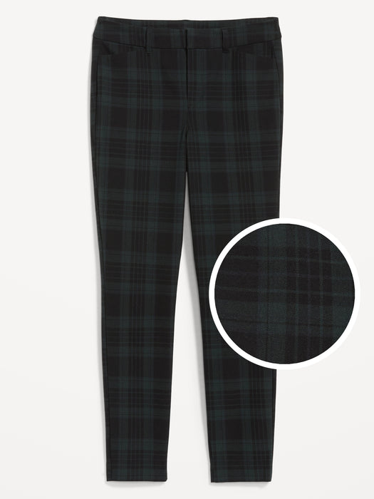 High-Waisted Pixie Skinny Ankle Pants