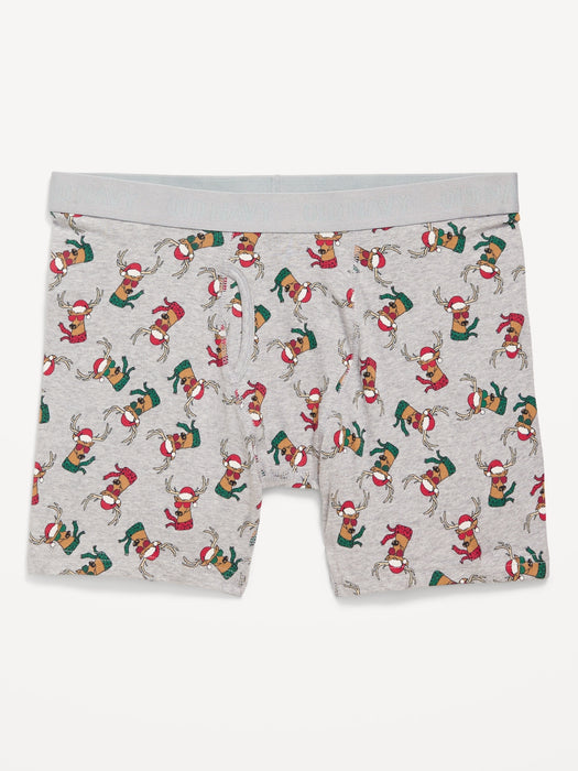 Printed Boxer Briefs -- 6.25-inch inseam