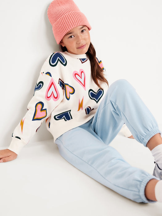Favorite Fleece High-Waisted Jogger Sweatpants for Girls