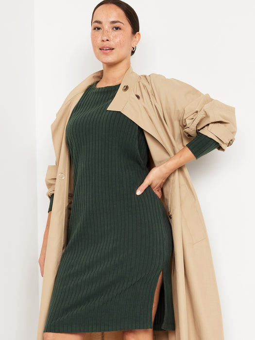 Maternity Long-Sleeve Nursing Dress