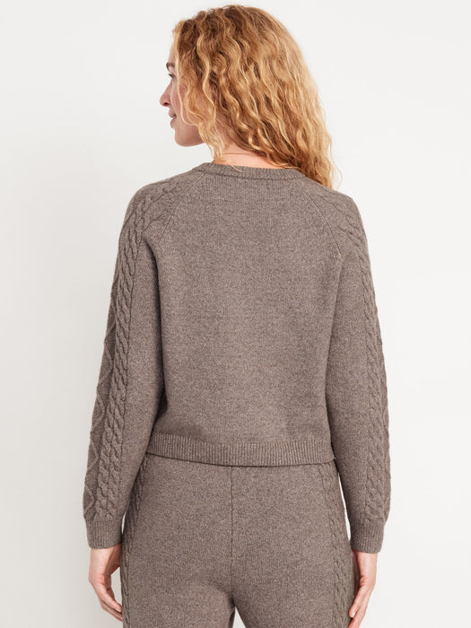 SoSoft Cable-Knit Sweater