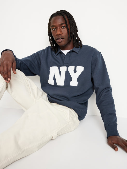 Rotation Fleece Graphic Polo