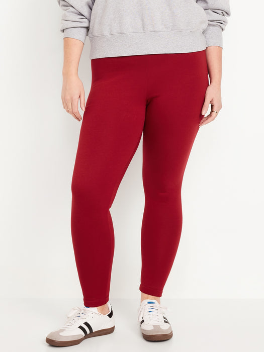 High-Waisted Fleece-Lined Leggings