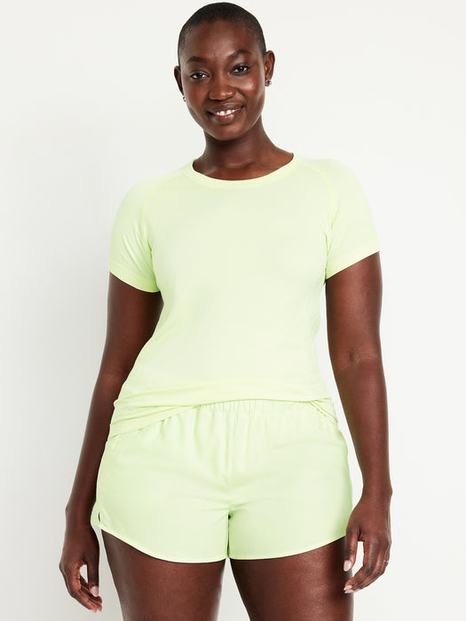 Fluid Seamless Fitted T-Shirt