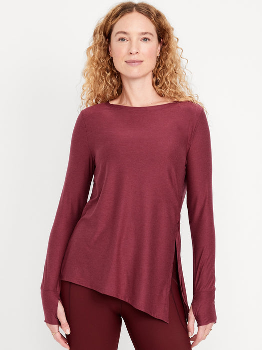 CloudMotion Side-Tie Tunic