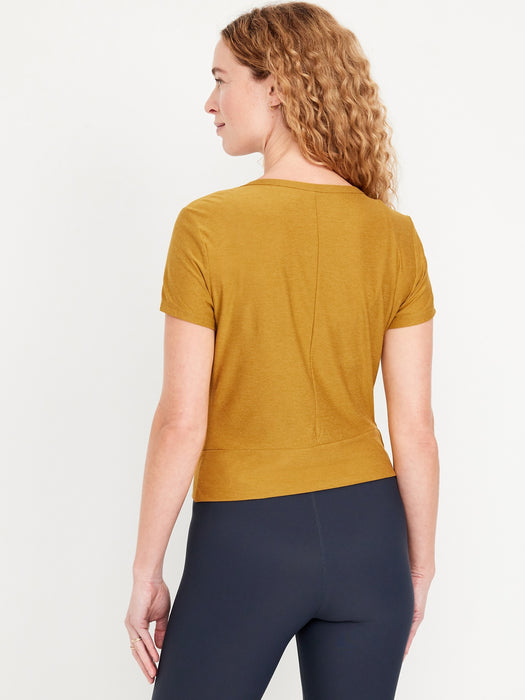 CloudMotion Twist-Front T-Shirt