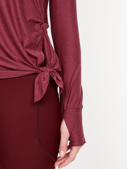 CloudMotion Side-Tie Tunic