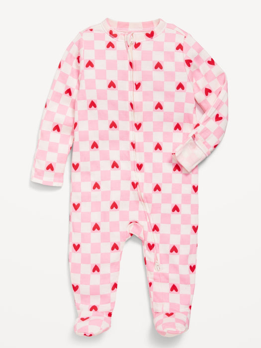 2-Way-Zip Sleep &amp; Play Footed One-Piece for Baby