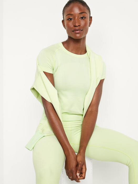 Fluid Seamless Fitted T-Shirt