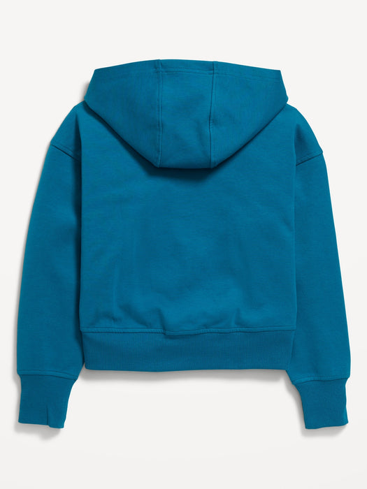 Dynamic Fleece Zip-Front Performance Hoodie for Girls