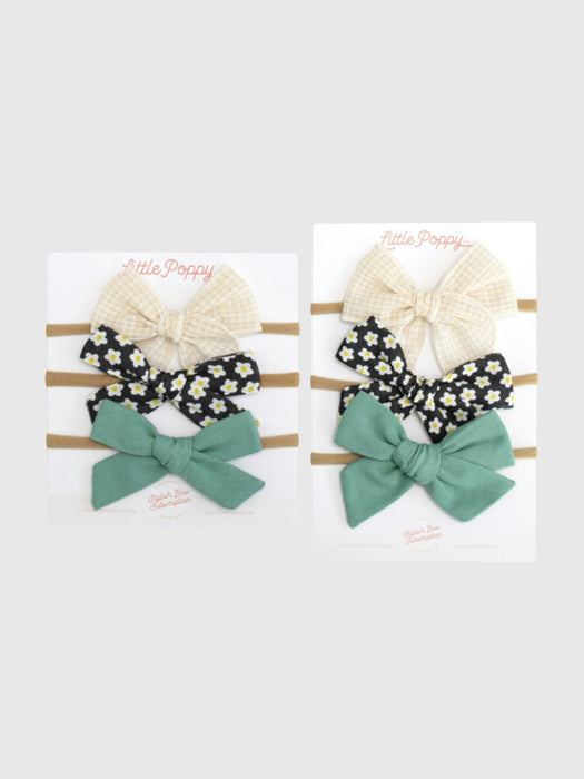 The Kayla Headband Bow Set