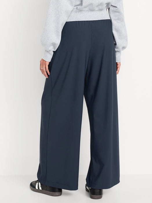 Extra High-Waisted SleekTech Pleated Trousers