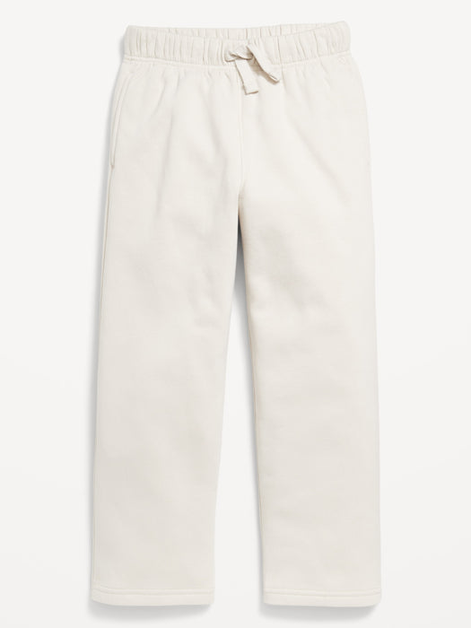 Straight Fleece Sweatpants for Boys