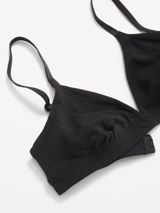 Everyday Cotton Triangle Bralette
