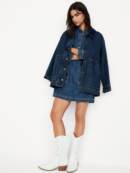 Faux-Leather Western Boots