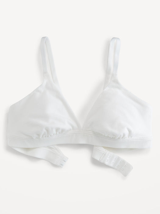Everyday Cotton Triangle Bralette
